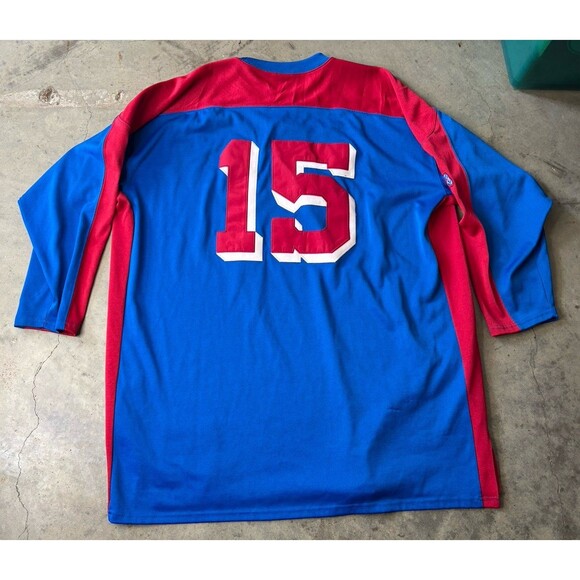 Retro Los Angeles Dons Football Jersey Size 58 Mitchell & Ness Blue 1947 #15 - Picture 8 of 11